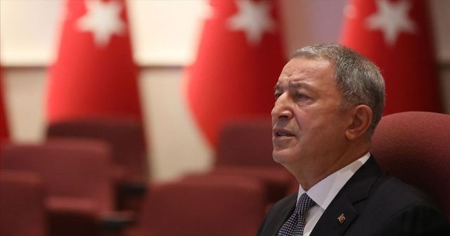 Bakan Akar&#039;dan Pençe-Kaplan Operasyonu şehidi için başsağlığı mesajı