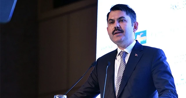 Bakan Kurum: “Su kaynaklarımız kuruma tehlikesiyle karşı karşıya”