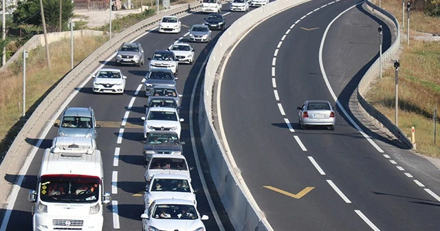 Bayram trafiği başladı
