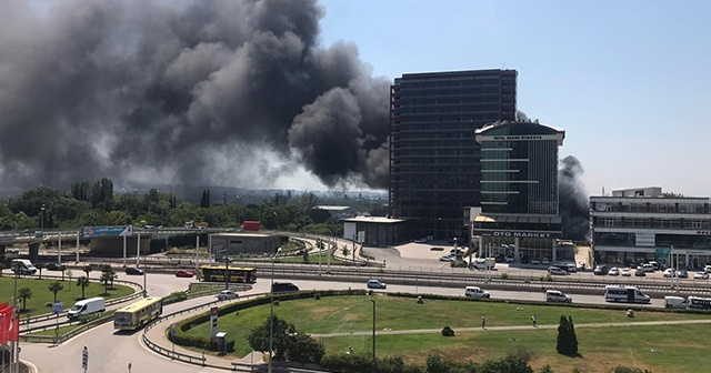 Bursa’da büyük yangın