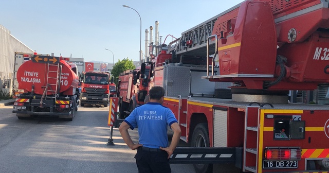 Bursa&#039;da tekstil fabrikasında çıkan yangın söndürüldü