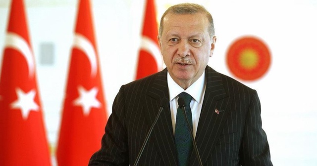 Cumhurbaşkanı Erdoğan&#039;dan şehit polisin ailesine başsağlığı mesajı