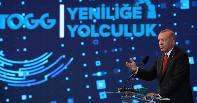 Cumhurbaşkanı Erdoğan&#039;dan &#039;Türkiye&#039;nin Otomobili&#039; paylaşımı