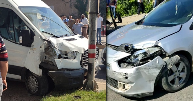 Diyarbakır&#039;da trafik kazası: 1 yaralı