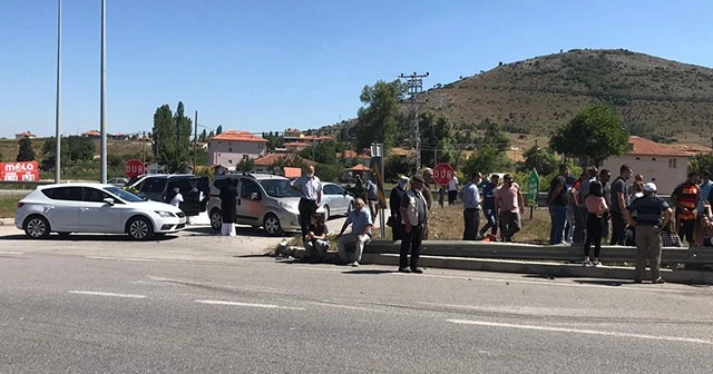 Düğün konvoyunda kaza