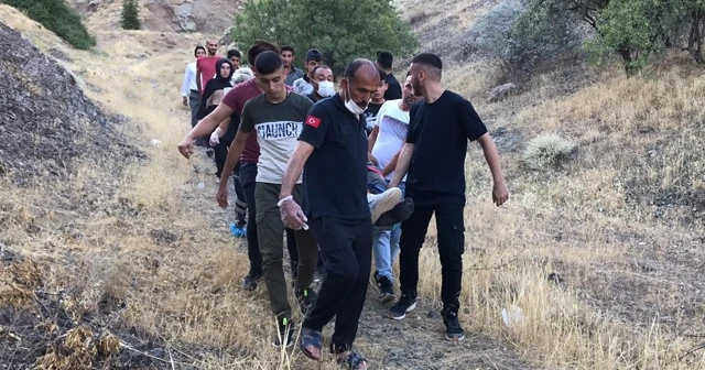 Elazığ’da uçurumdan düşen genç yaralandı