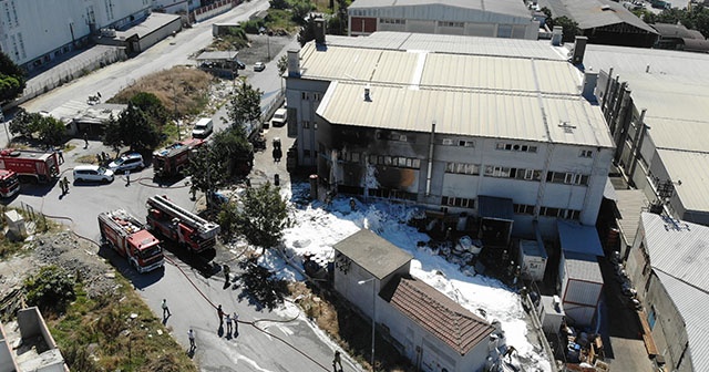 Esenyurt'ta korkutan yangın