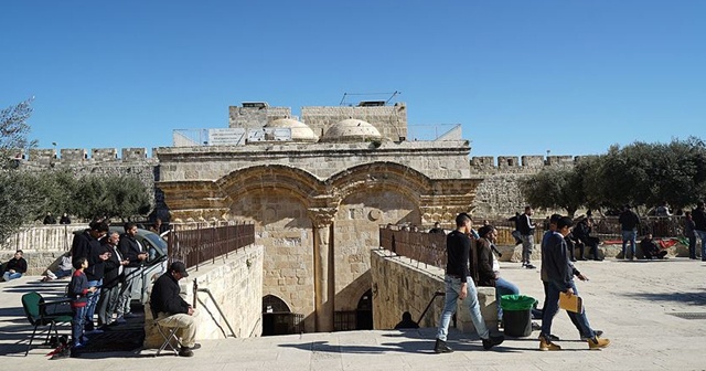 Filistin&#039;den İsrail&#039;in Rahmet Kapısı Mescidi&#039;ni kapatma kararına kınama