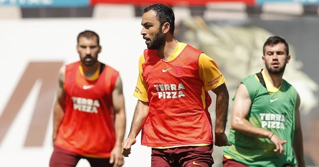 Galatasaray'da Marcao takımla çalıştı