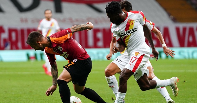 Galatasaray sahasında Göztepe’yi 3-1 yendi