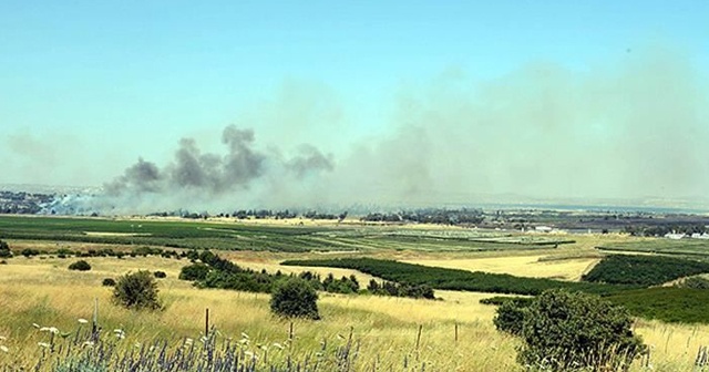 İsrail ordusundan Suriye&#039;nin güneyine hava saldırısı