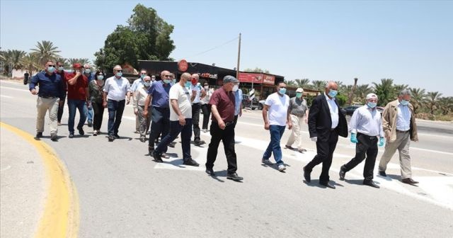 İsrailliler ile Filistinliler, Tel Aviv’in ilhak planını protesto etti