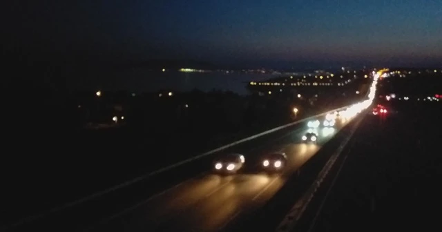 İstanbul’a dönüş yolunda yoğunluk