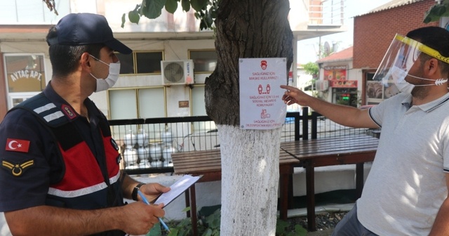 İstanbul’da jandarmadan korona denetimi