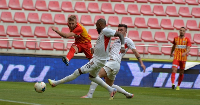 Kayserispor ile Gaziantep FK 1-1 beraber kaldı