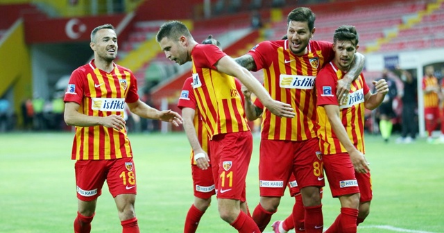 Kayserispor seriyi 3 maça çıkardı