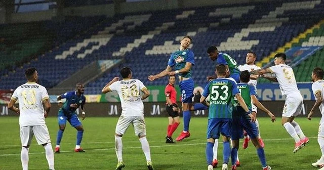Kayserispor son 10 dakikada 'kaybetti'