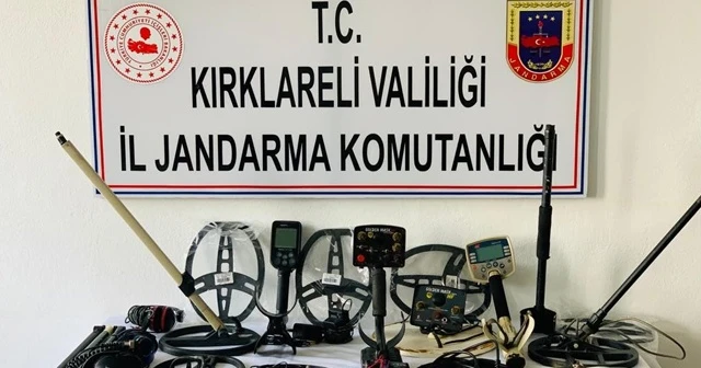 Kırklareli’de tarihi eser operasyonu: 5 gözaltı