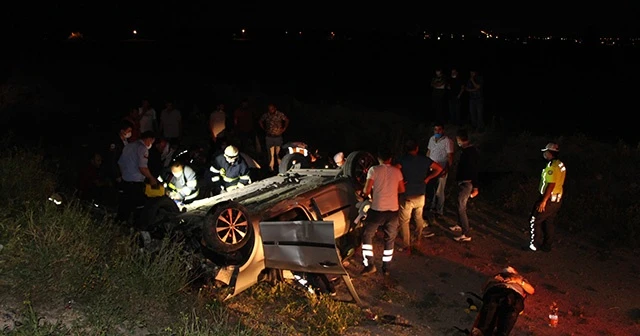 Kız istemeden dönen aile kaza yaptı, ölü ve yaralılar var