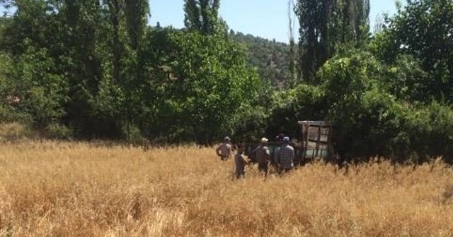 Küçük çocuğun traktörle oyunu faciayla sonlandı