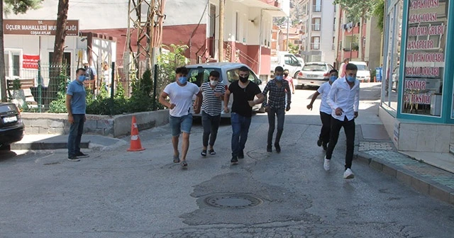 Kurban yakalama timi iş başında