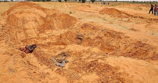 Libya'da toplu mezarlardan 23 günde 208 ceset çıkarıldı