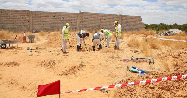 Libya&#039;daki toplu mezarlardan 6 ceset daha çıkarıldı