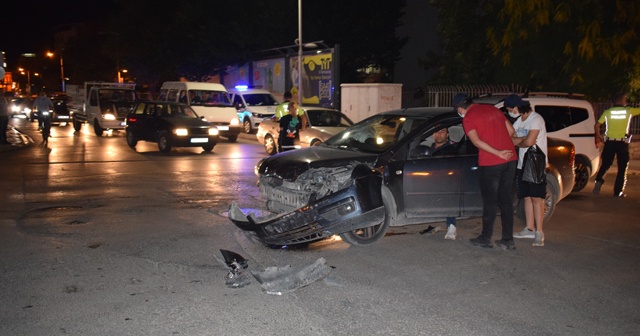 Malatya&#039;da trafik kazası : 1 yaralı