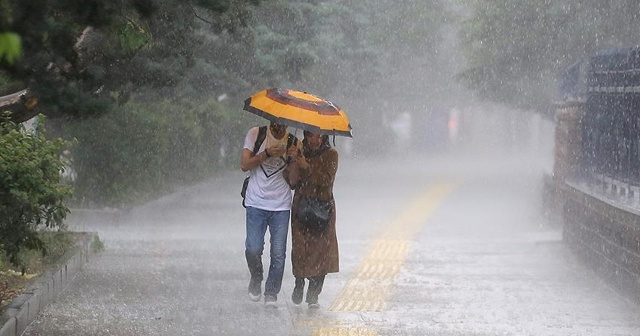 Meteorolojiden sağanak uyarısı