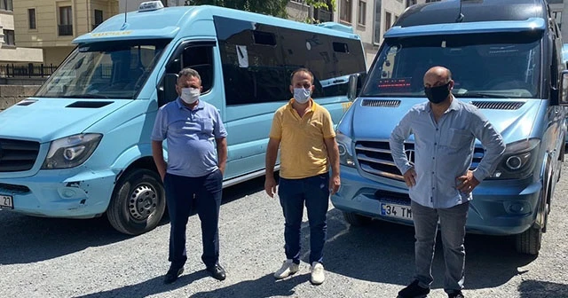 Minibüsçülerin yolcu isyanı!