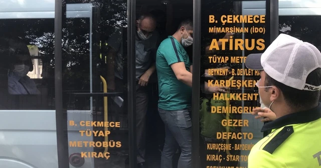Minibüste 35 yolcu