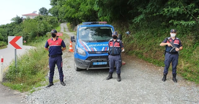 Ordu'da bir mahalle karantinaya alındı