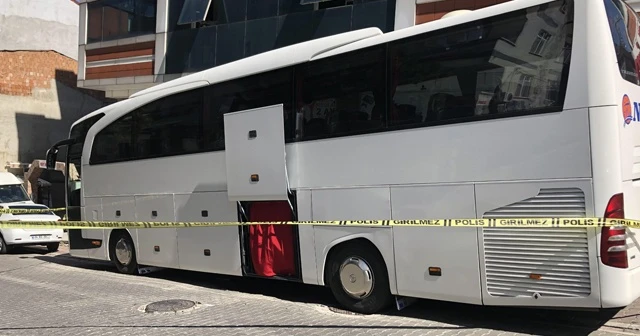 Park halindeki yolcu otobüsünde şoförün şüpheli ölümü