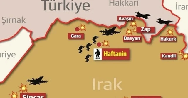 Pençe-Kaplan Harekatı'nda 45 kilometre derinliğe inen komandolar stratejik tepeleri ele geçirdi