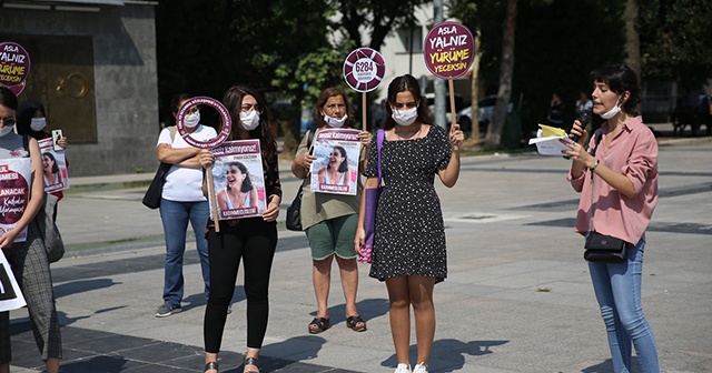 Pınar Gültekin cinayeti protesto edildi