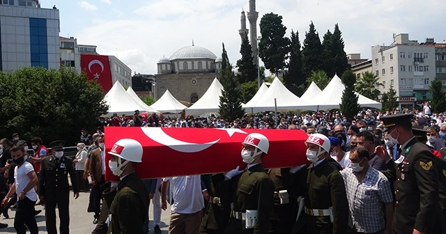 Şehit Caner Mayendağı son yolculuğuna uğurlandı