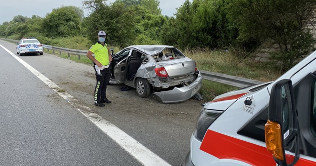 TEM’de feci kaza: 5 yaralı