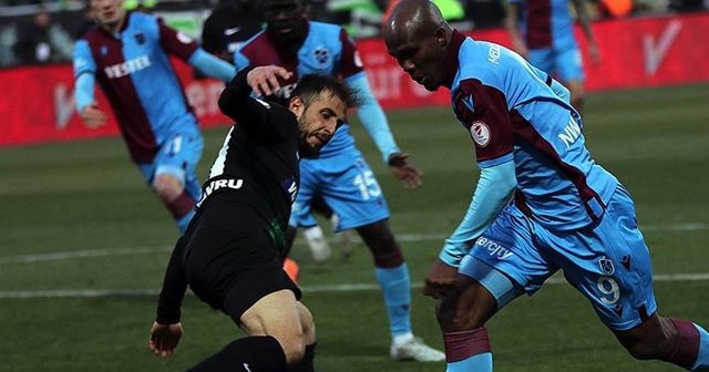 Trabzonspor ile Denizlispor 40. randevuda