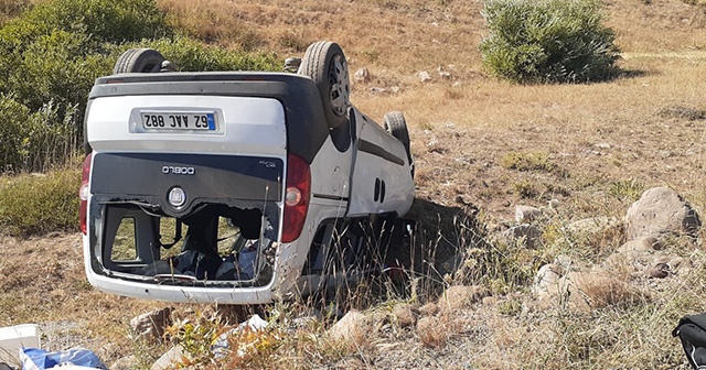 Tunceli’de trafik kazası