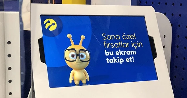 Turkcell mağazalarında kasalar da dijitalleşti