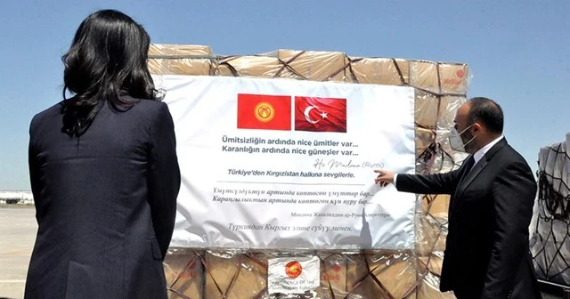 Türkiye'den Kırgızistan'a tıbbi yardım desteği