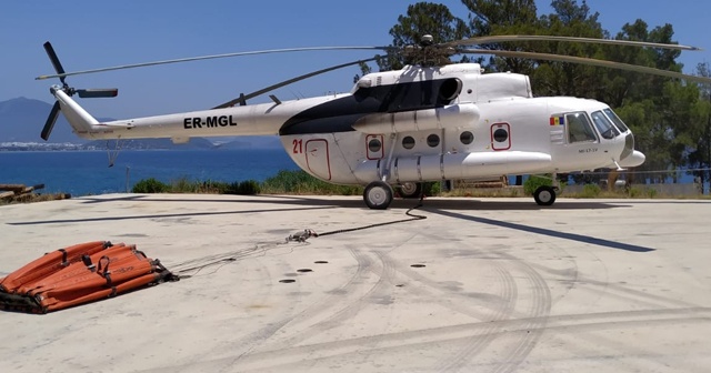 Türkiye&#039;den KKTC&#039;ye yangın helikopteri