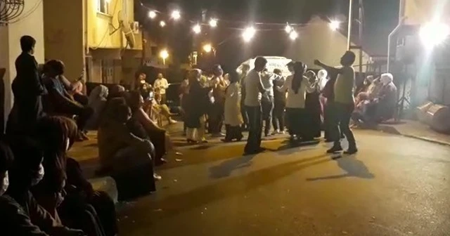 Ümraniye’de sosyal mesafesiz maskesiz düğün korkuttu