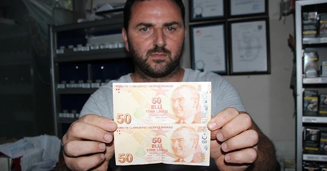 50 lirasına 75 bin lira istiyor