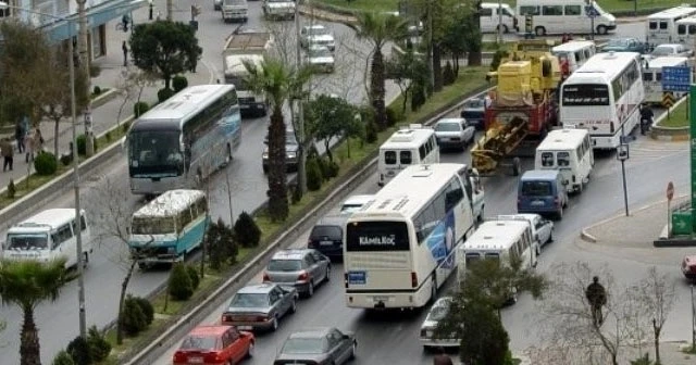 Aydın’da araç sayısı bir yılda yüzde 3 arttı