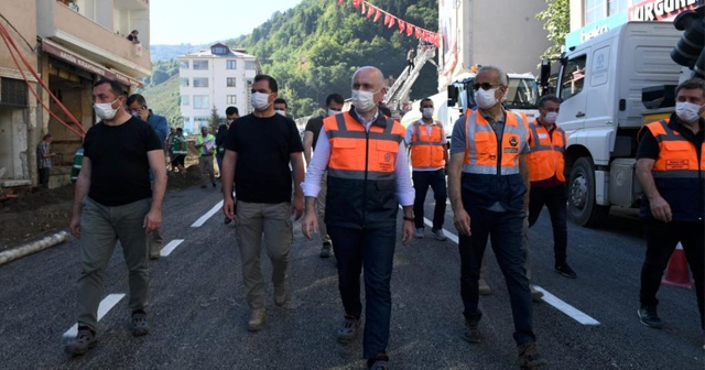 Bakan Karaismailoğlu: Devlet ilk günden itibaren Giresun için seferber oldu