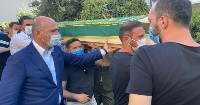 Bakan Soylu, Teftiş Kurulu Başkanı Gürsel’in eşinin cenazesine katıldı