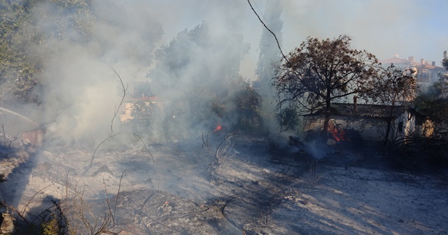 Balıkesir’de korkutan yangın