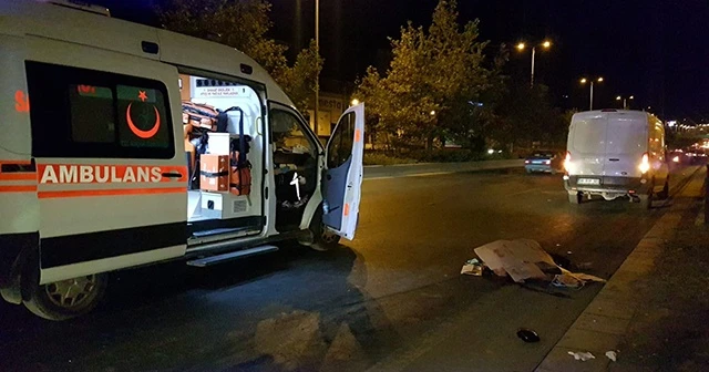 Başkent’te panelvan araç yayaya çarptı: 1 ölü