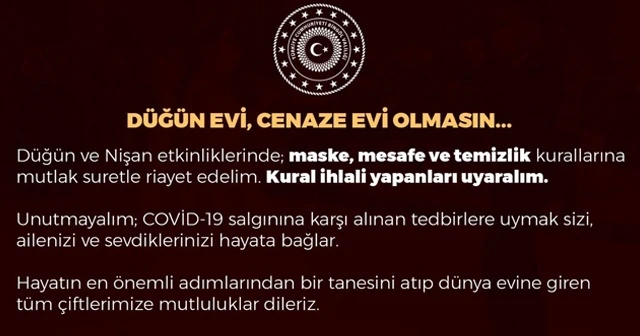Bingöl Valiliğinden Covid-19 uyarısı